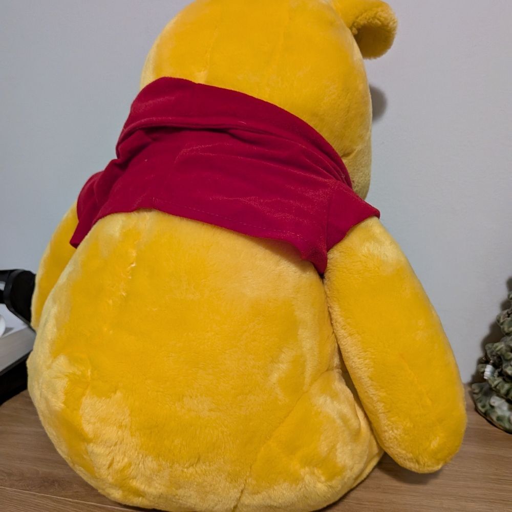 Winnie The Pooh Large Plush 90s Stuffed Bear Kids Toys Baby Boy Girl Cute Fluffy - Picture 4 of 13